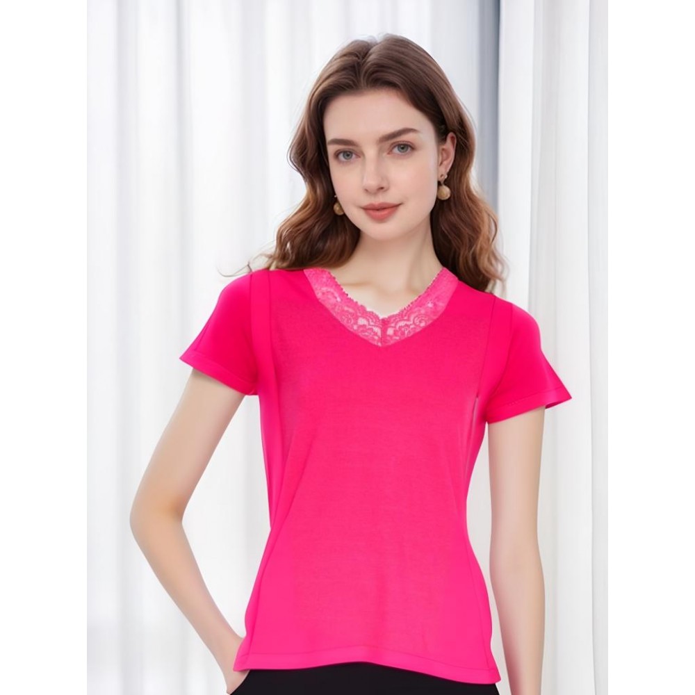 تیشرت زنانه توردار