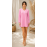 پیراهن زنانه یقه هفت مغزیدوزی چهار دکمه