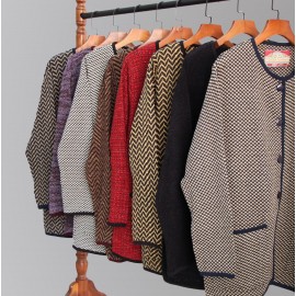 کت زنانه دوجیب بوکله 