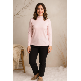 بلوز زنانه یقه ایستاده گندمک